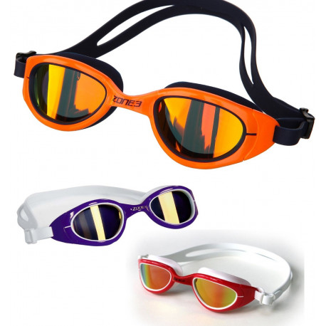 ATTACK plavecké okuliare zrkadlové alebo klasické v 6 farbách Zone3