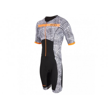Activate Plus trisuit Full zip triatlonový dres s krátkym rukávom v 2 farbách pánsky Zone3