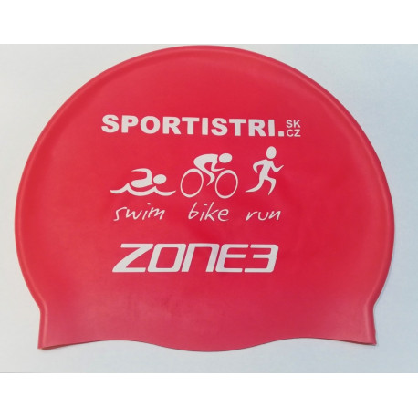 SPORTISTRI tenšia silikónová plavecká čiapka v 2 farbách Zone3
